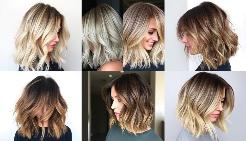 Layered hairstyles for fine hair