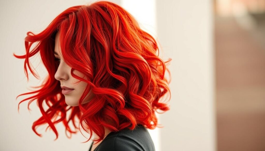 Red Curls Bob