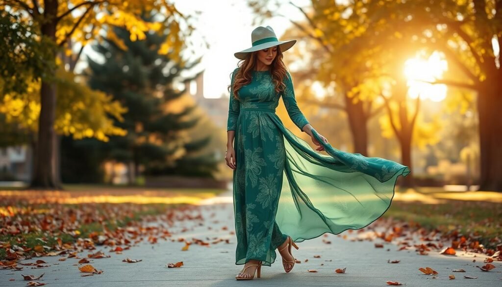 Seasonal Emerald Green Fashion