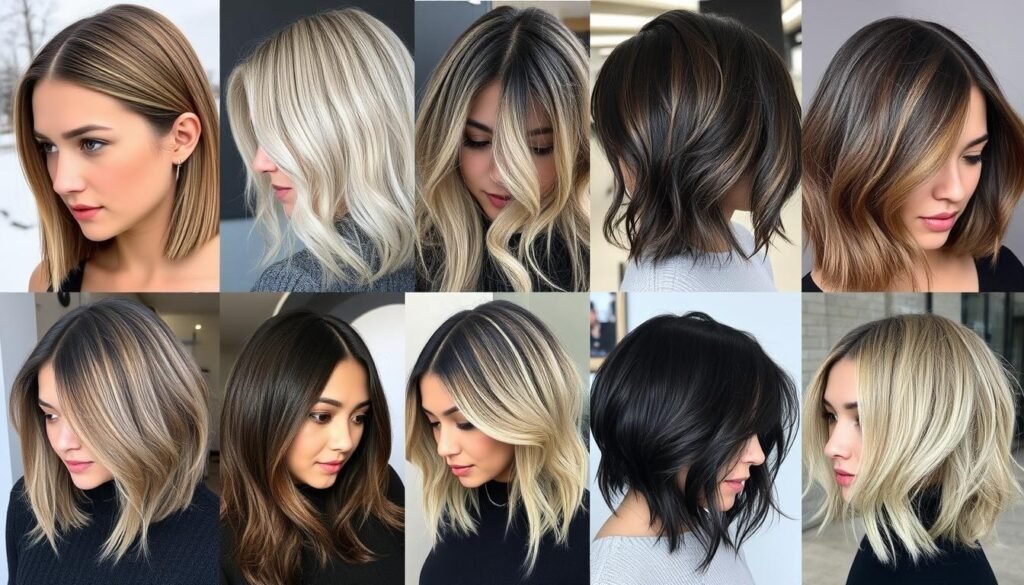 modern medium haircuts